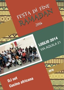 volantino festa ramadan